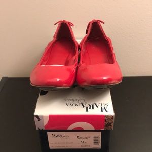 Cole Haan Air Bacara ballet patent red flats 9B